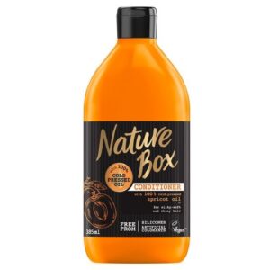 ΜΑΛΑΚΤΙΚΗ ΜΑΛΛΙΩΝ Nature Box Apricot Oil Glow Conditioner 385ml