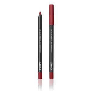 Με το Grigi lip silky pencil αναδείξτε τα χείλη σας με το μακράς διάρκειας αδιάβροχο μολύβι χειλιών.