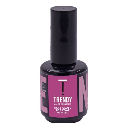 Ένα TOP της σειράς Trendy Color Cosmetics, ιδανικό για acrygel και acrylic system.