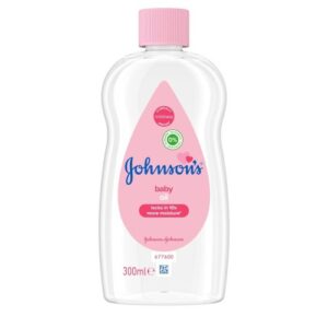 Ιδανικό για εσάς και το μωρό σας μετά από ένα ζεστό μπάνιο, το Johnson's® Baby Oil 300 ml σφραγίζει έως 10 φορές περισσότερη υγρασία, αφήνοντας την επιδερμίδα λεία και απαλή.